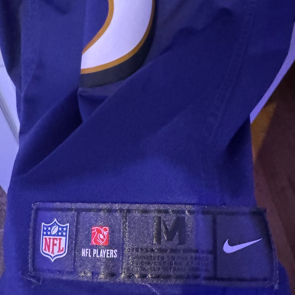 NFL Ravens Purple Jersey with Number 5 - Picture 3 of 3